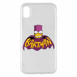 Чохол для iPhone X/Xs Bartman simpson - PrintSalon