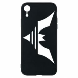 Чохол для iPhone XR Batman three line - PrintSalon
