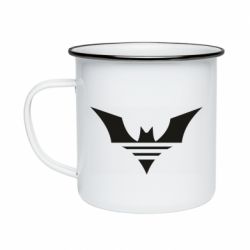 Кружка емальована Batman three line - PrintSalon