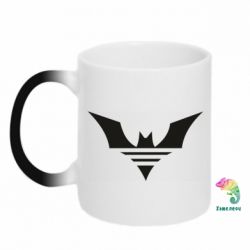 Чашка-хамелеон Batman three line - PrintSalon