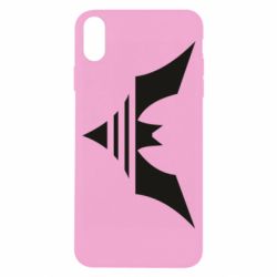Чохол для iPhone X/Xs Batman three line - PrintSalon