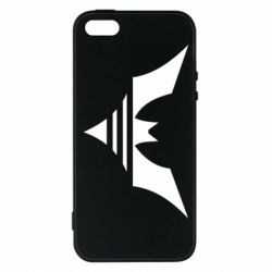 Чохол для iphone 5/5S/SE Batman three line - PrintSalon