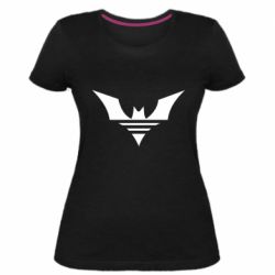 Жіноча преміум футболка Batman three line - PrintSalon