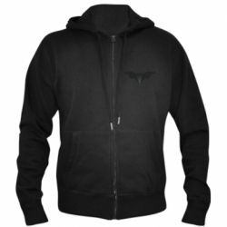 Чоловічі худі на блискавці Batman unusual logo - PrintSalon