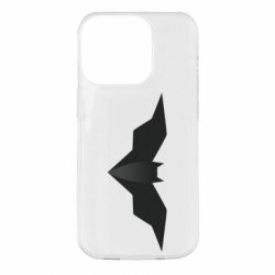 Чохол для iPhone 14 Pro Batman unusual logo - PrintSalon