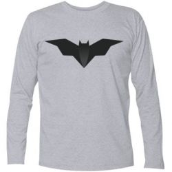 Футболка з довгим рукавом Batman unusual logo - PrintSalon