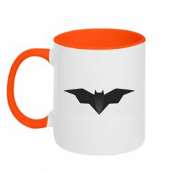 Чашка двокольорова Batman unusual logo - PrintSalon