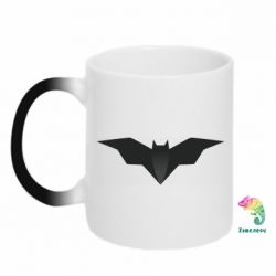 Чашка-хамелеон Batman unusual logo - PrintSalon