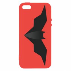 Чохол для iphone 5/5S/SE Batman unusual logo - PrintSalon