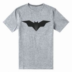 Чоловіча преміум футболка Batman unusual logo - PrintSalon