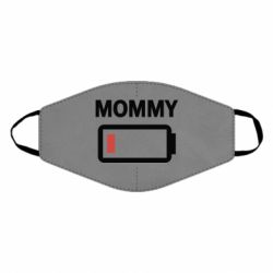Маска многоразовая Battery Mom - PrintSalon