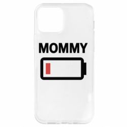 Чехол для iPhone 12 Battery Mom - PrintSalon