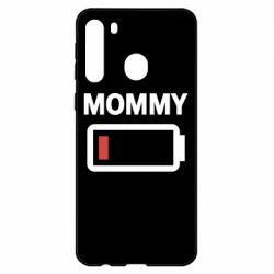 Чехол для Samsung A21 Battery Mom - PrintSalon