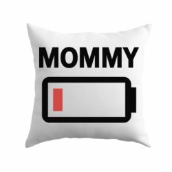 Подушка Battery Mom-PrintSalon Подушка Battery Mom