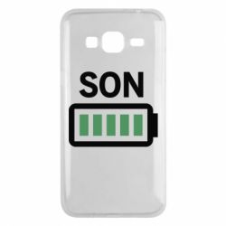 Чехол для Samsung J3 2016 Battery son - PrintSalon