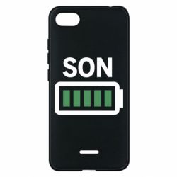 Чехол для Xiaomi Redmi 6A Battery son - PrintSalon