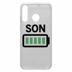 Чехол для Huawei P30 Lite Battery son - PrintSalon