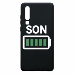 Чехол для Huawei P30 Battery son - PrintSalon