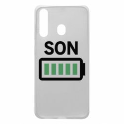 Чехол для Samsung A60 Battery son - PrintSalon