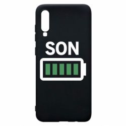 Чехол для Samsung A70 Battery son - PrintSalon