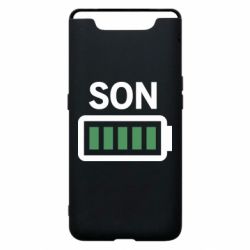 Чехол для Samsung A80 Battery son - PrintSalon