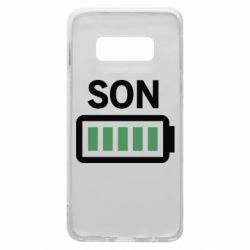 Чехол для Samsung S10e Battery son - PrintSalon