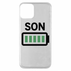 Чехол для iPhone 11 Battery son - PrintSalon