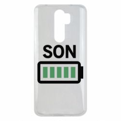 Чехол для Xiaomi Redmi Note 8 Pro Battery son - PrintSalon
