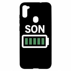 Чехол для Samsung A11/M11 Battery son - PrintSalon