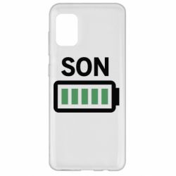 Чехол для Samsung A31 Battery son - PrintSalon