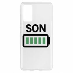 Чехол для Samsung S20 FE Battery son - PrintSalon
