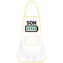 Фартук Battery son - PrintSalon