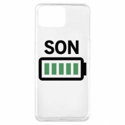 Чехол для Oppo A73 Battery son - PrintSalon