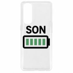 Чехол для Oppo Reno 4 Pro Battery son - PrintSalon