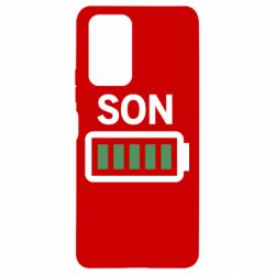 Чехол для Xiaomi Redmi Note 10 Pro Battery son - PrintSalon