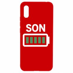 Чехол для Xiaomi Redmi 9a Battery son - PrintSalon