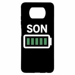 Чехол для Xiaomi Poco X3 Battery son - PrintSalon