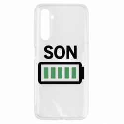 Чехол для Realme 6 Battery son - PrintSalon
