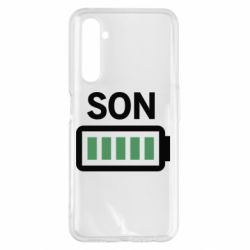 Чехол для Realme 6 Pro Battery son - PrintSalon