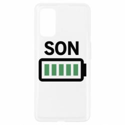 Чехол для Realme 7 Pro Battery son - PrintSalon