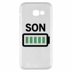 Чехол для Samsung A5 2017 Battery son-PrintSalon Чехол для Samsung A5 2017 Battery son
