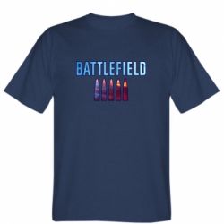 Чоловіча футболка Stedman Battlefield 5 bullets - PrintSalon