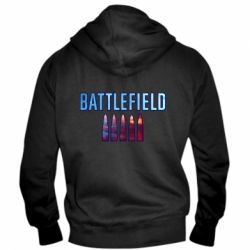 Чоловіче худі на блискавці Battlefield 5 bullets - PrintSalon