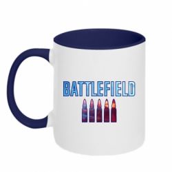 Чашка двокольорова Battlefield 5 bullets - PrintSalon