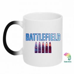 Чашка-хамелеон Battlefield 5 bullets - PrintSalon