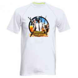 Мужская футболка для спорта Battlegrounds Snipers - PrintSalon