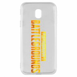 Чехол для Samsung J3 2017 Battlegrounds - PrintSalon