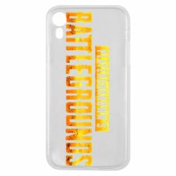 Чехол для iPhone XR Battlegrounds - PrintSalon