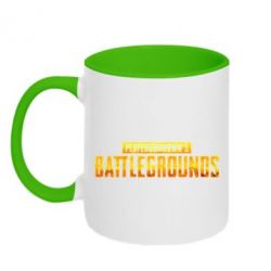 Чашка двухцветная 320ml Battlegrounds - PrintSalon