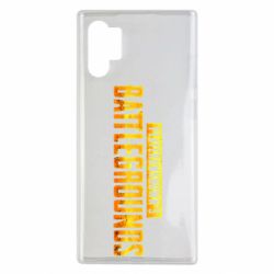 Чехол для Samsung Note 10 Plus Battlegrounds - PrintSalon